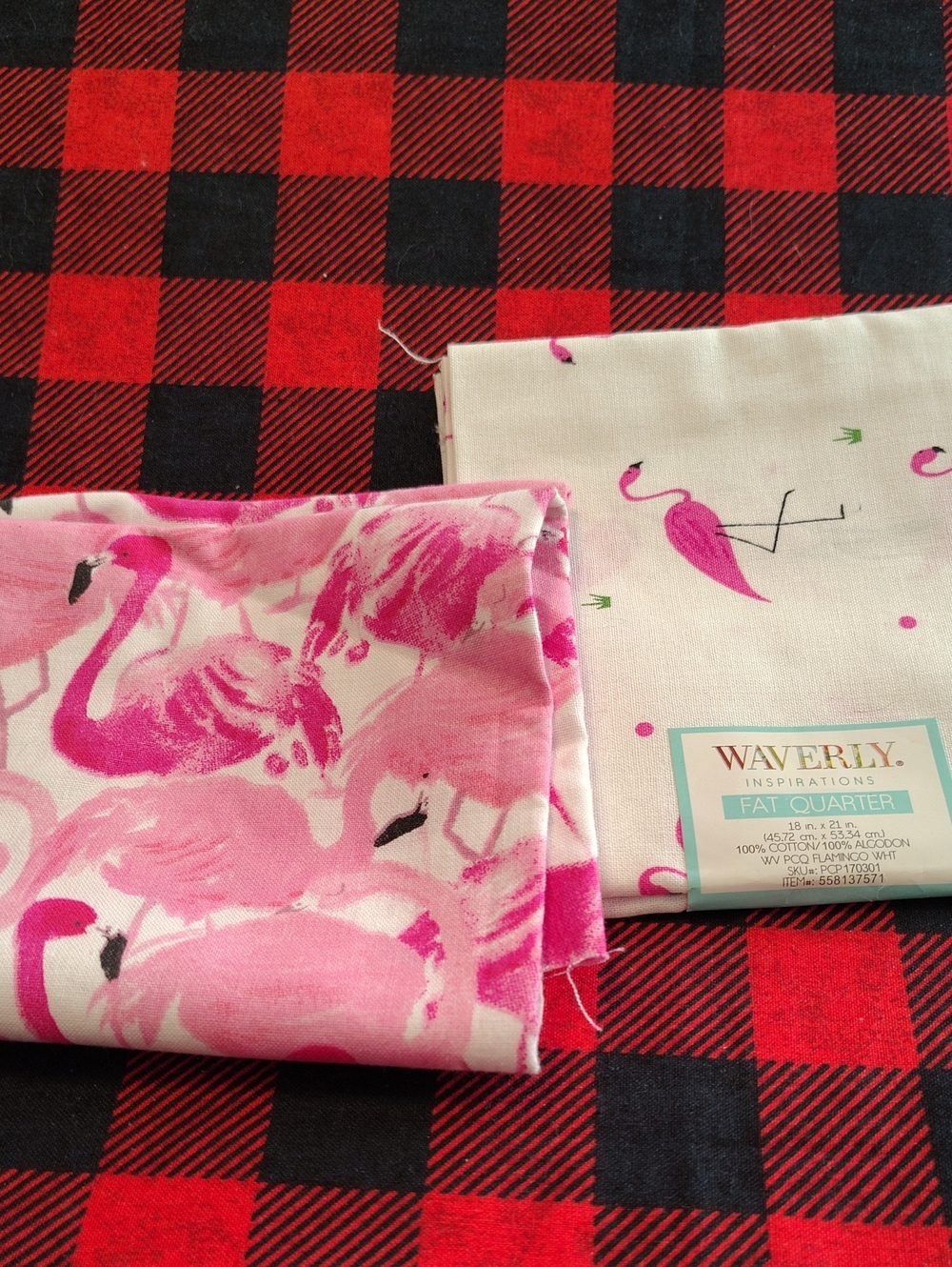 Waverly Pink Flamingo Cotton Fat Quarter Set